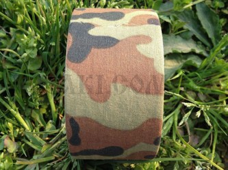 Маскировочная лента 5 х 450 см клейкая Army Camo (покрытие хлопок)